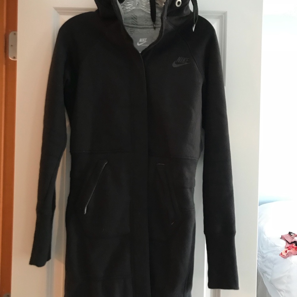 Nike sweat jacket long
